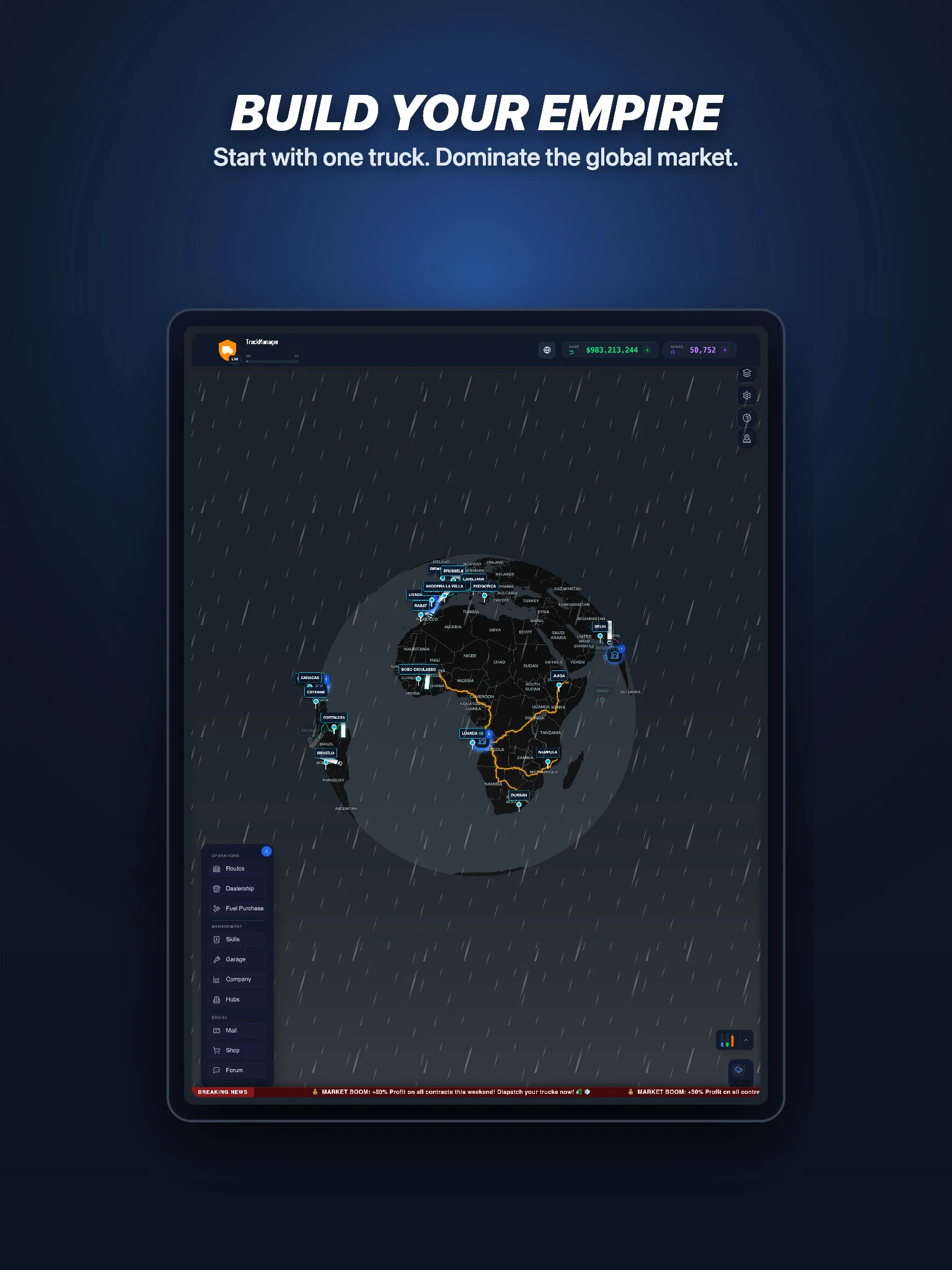Truck Empire: Manager Tycoon screenshot